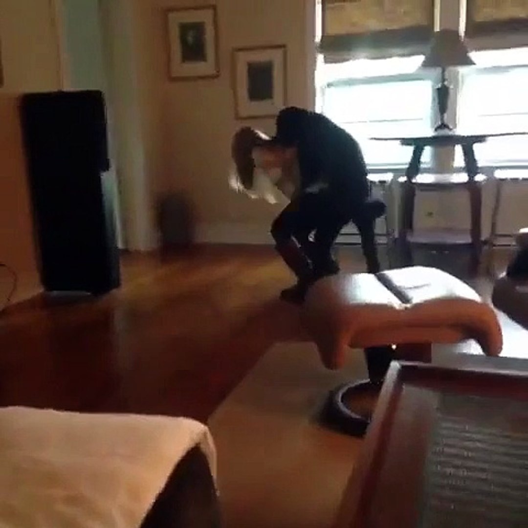 Sexist dog try to fuck forcefully